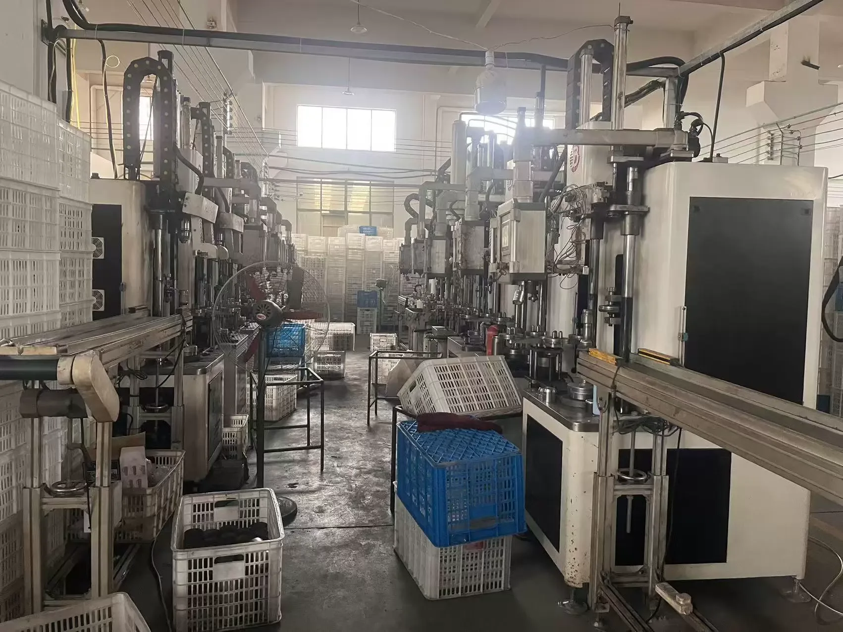 Drinkware production equipment for titanium and heated cups