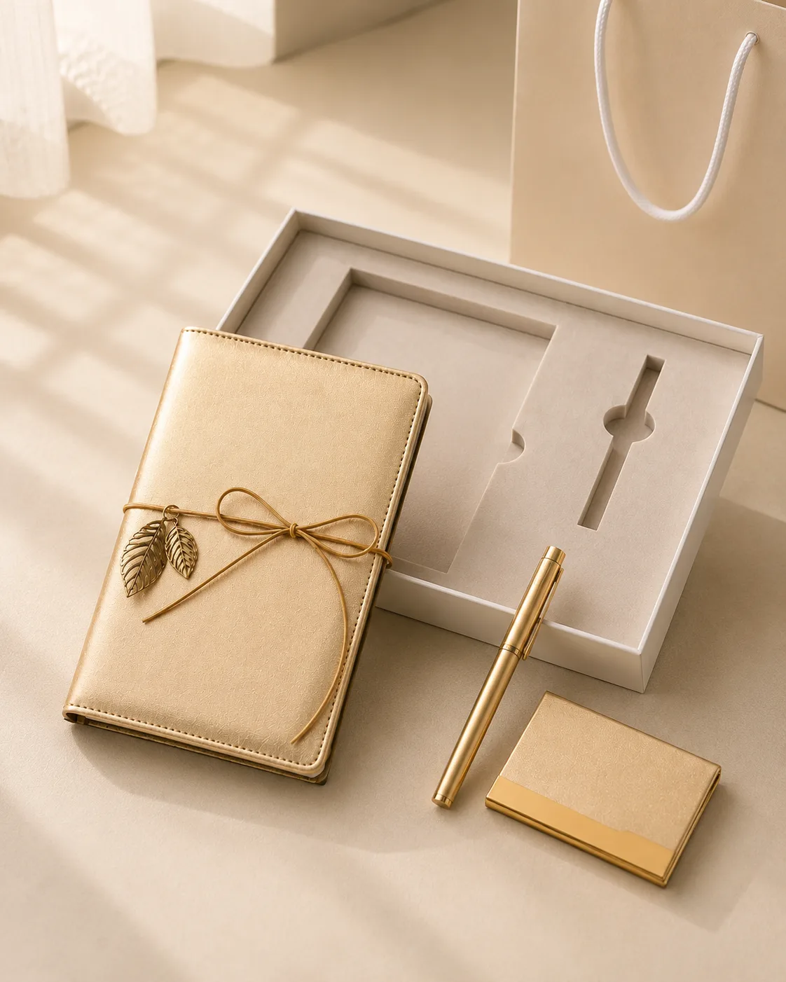 Premium Business Notebook Gift Set detail 3