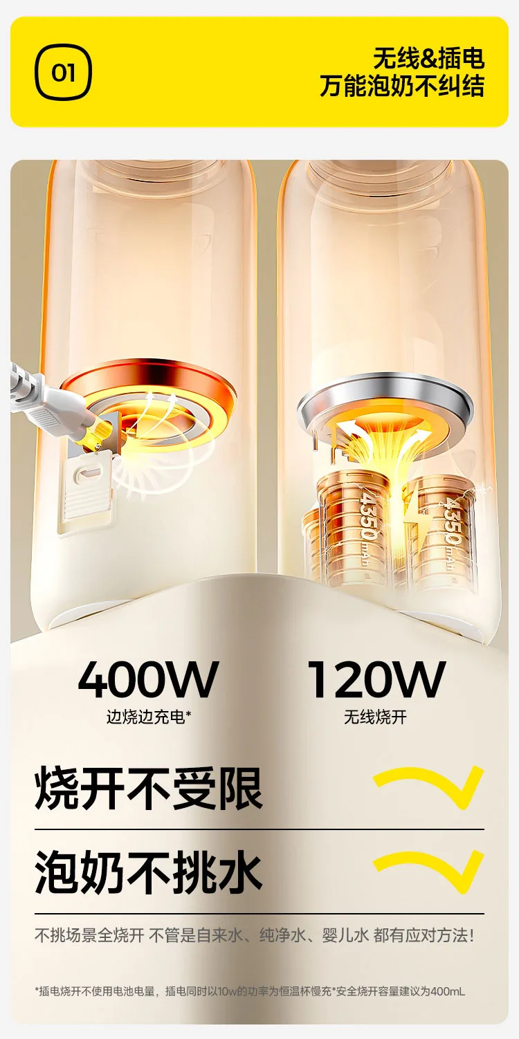 Smart Temperature Control Cup for Office and Travel detail 5