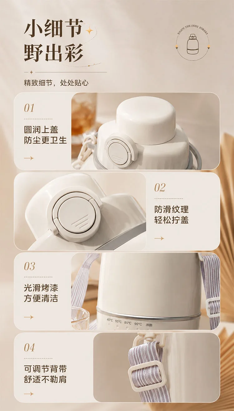 Portable Electric Travel Kettle for Smart Drinkware Projects detail 7