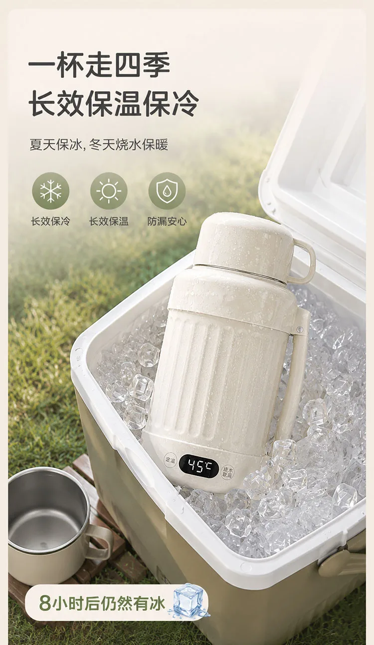 Smart Heating Compact Electric Travel Kettle for Office Use detail 2