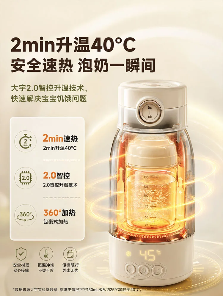 Smart Heating Cordless Portable Electric Kettle for Custom Projects detail 4