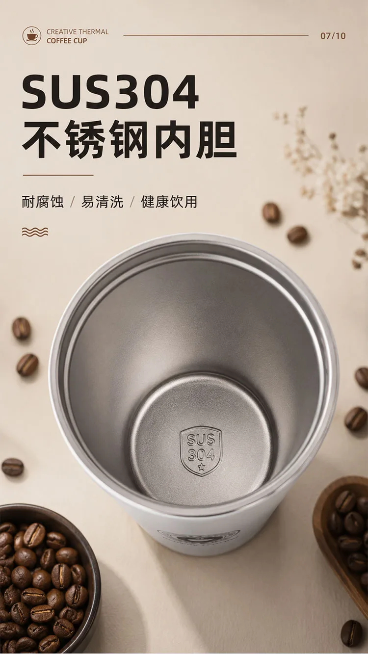 500ml Insulated Coffee Cup detail 7