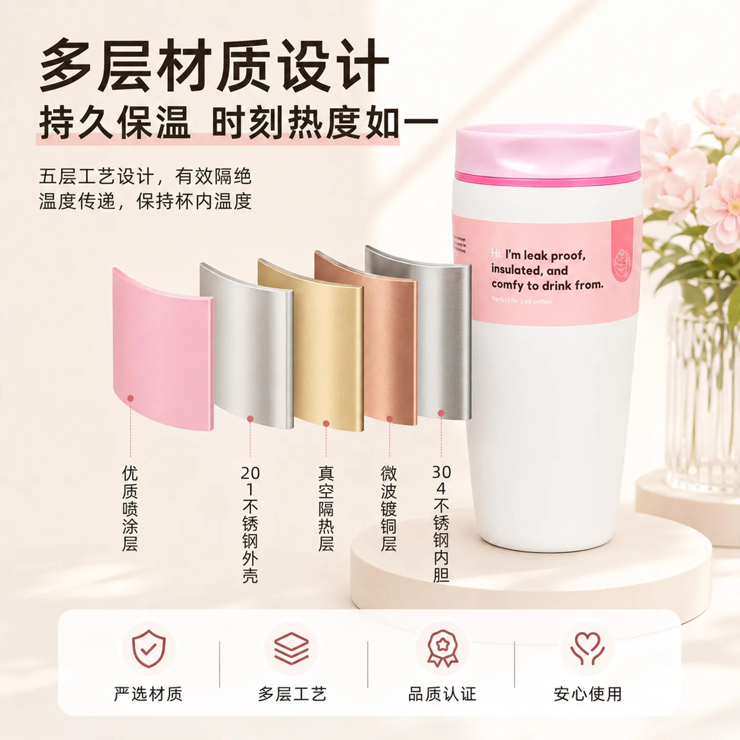 9th Generation Insulated Coffee Tumbler image 2