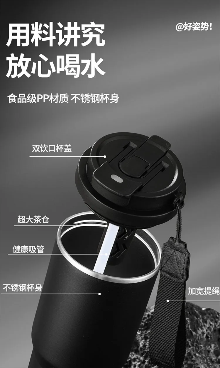 6th Generation Insulated Coffee Cup detail 5