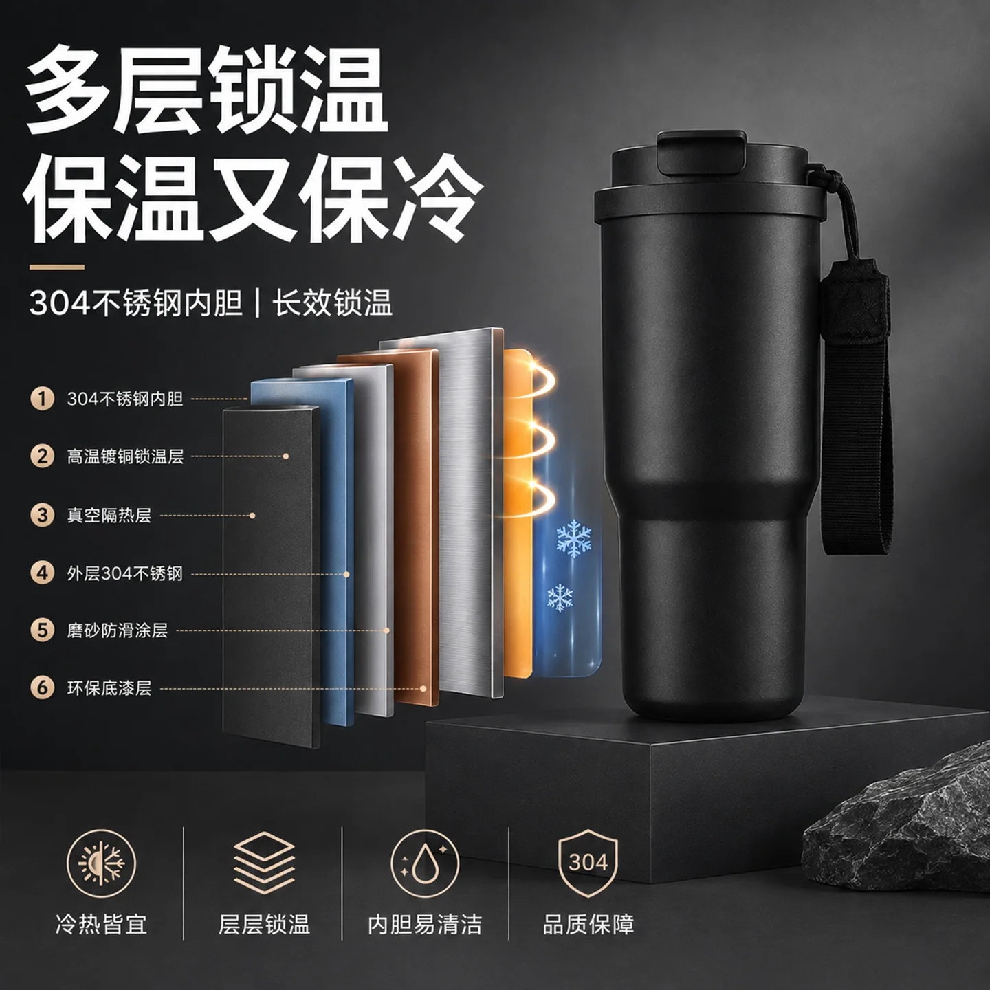 6th Generation Insulated Coffee Cup image 2