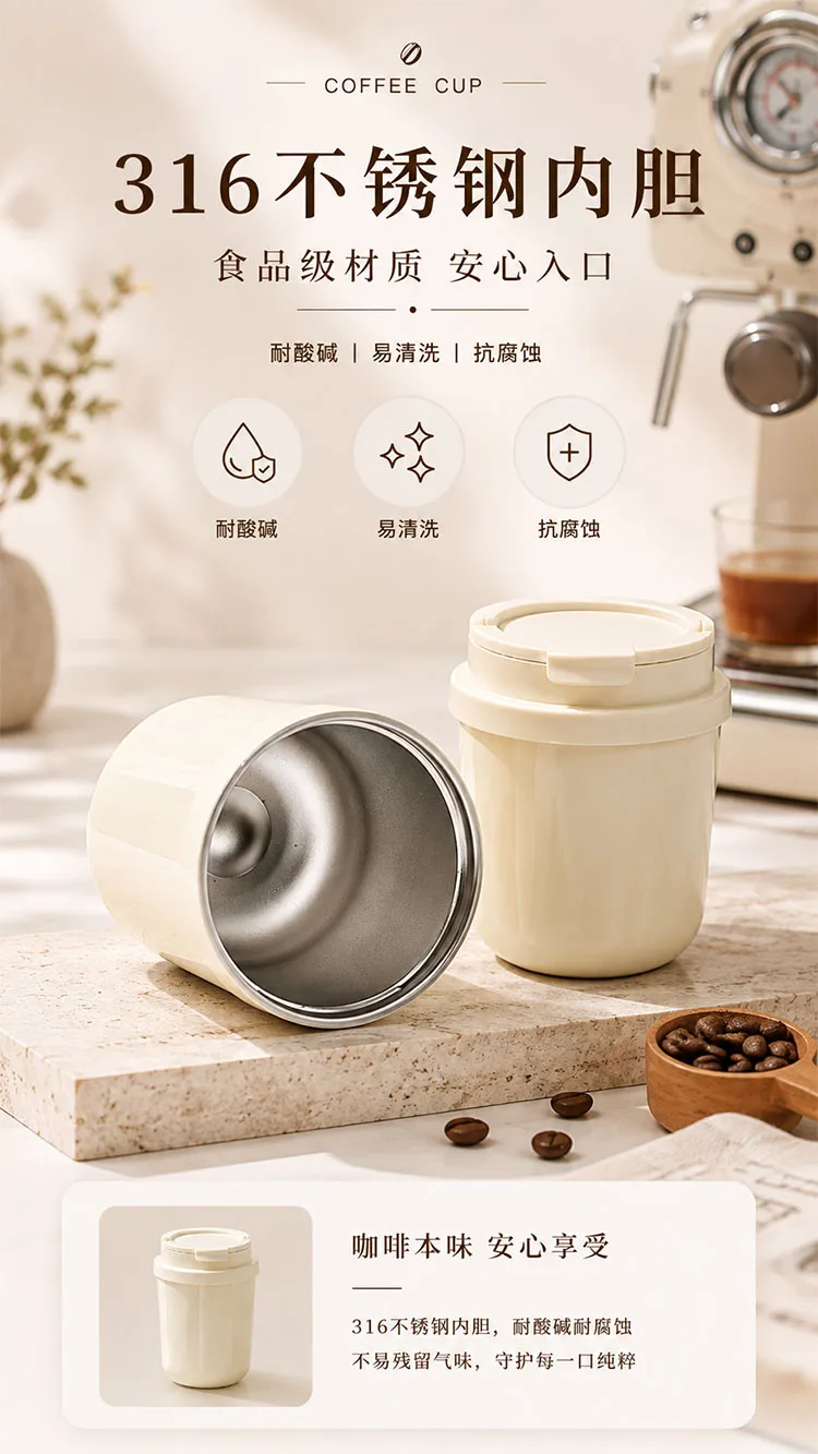 11th Generation Insulated Coffee Cup detail 2