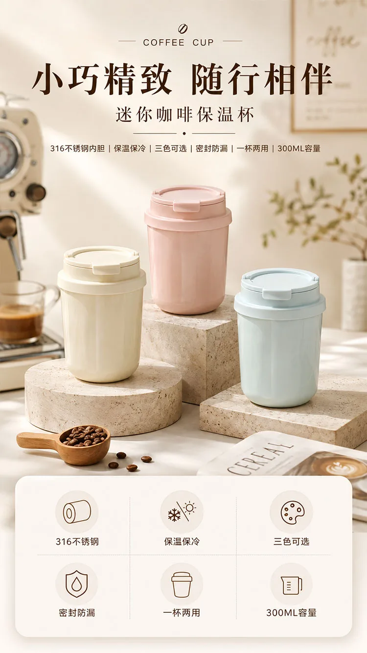 11th Generation Insulated Coffee Cup detail 1