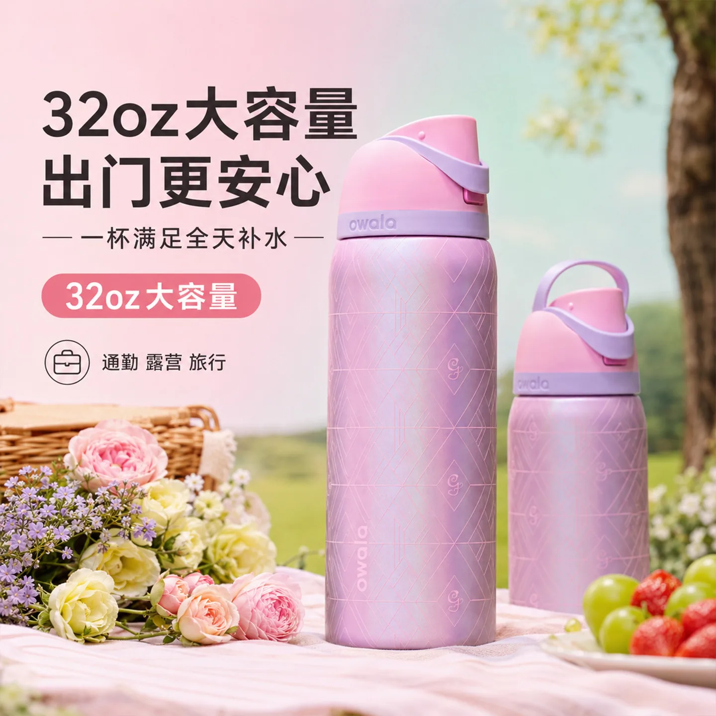 Dual Drink Flip Lid Insulated Tumbler image 4