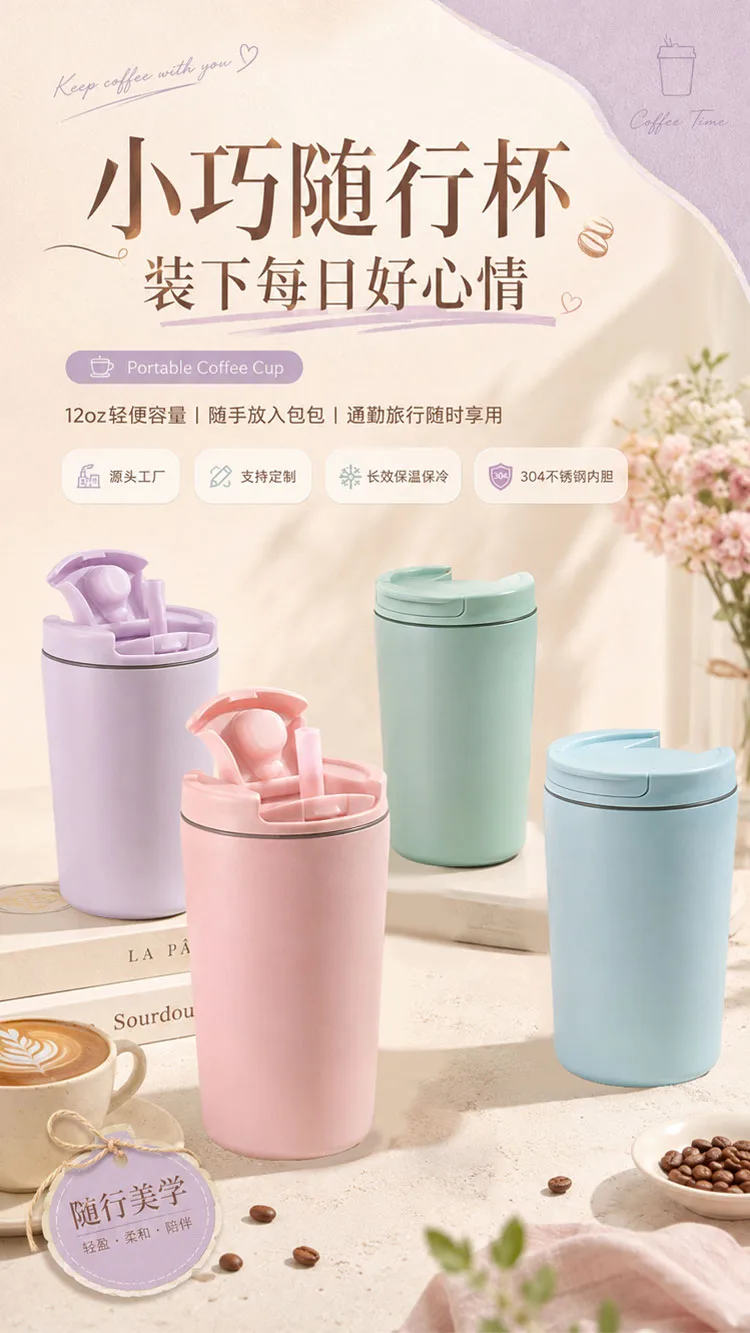 Beach Lifestyle Insulated Tumbler detail 1