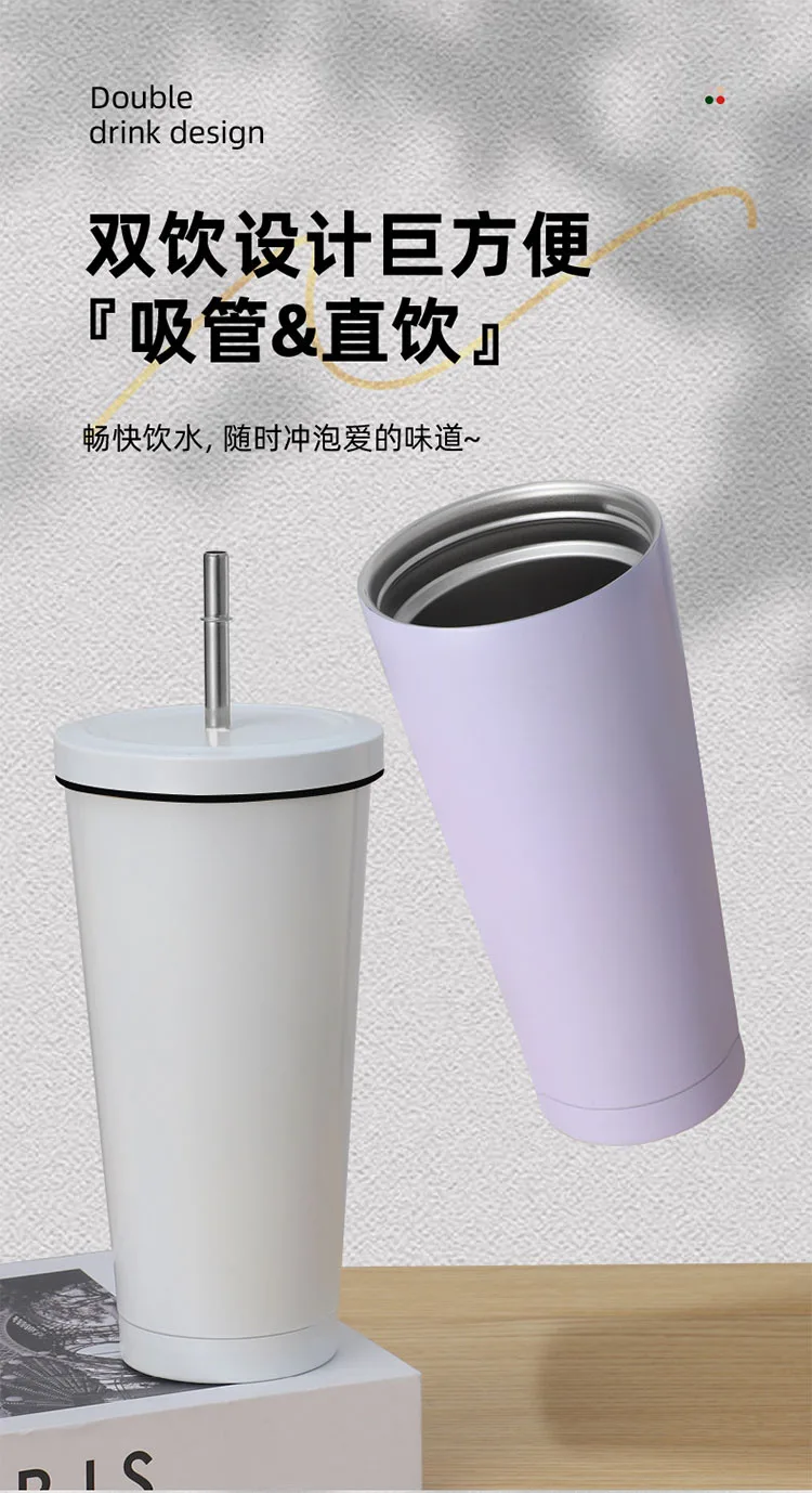 Car Travel Insulated Coffee Tumbler detail 6