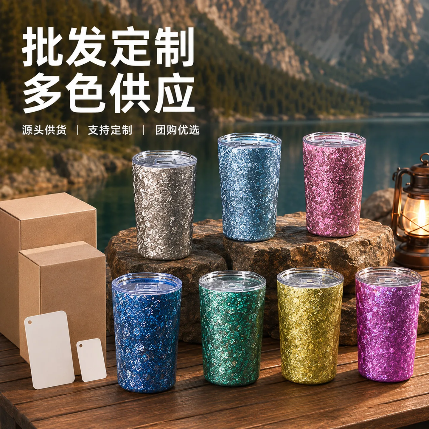 Pure Titanium Water Bottle HC-TI-005