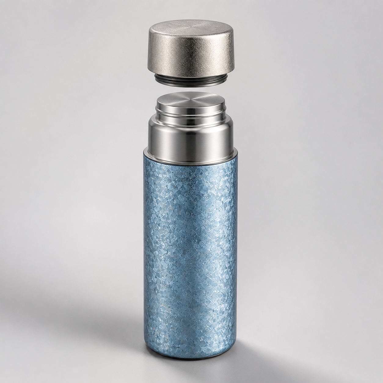 420ml Pure Titanium Vacuum Tea Bottle image 2